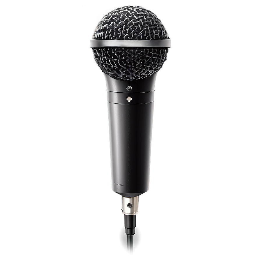 Black Microphone Png 04292024 PNG image