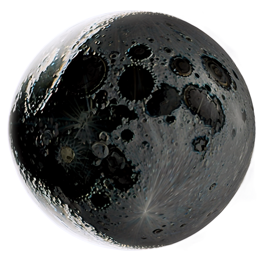 Black Moon Over Lake Png 56 PNG image