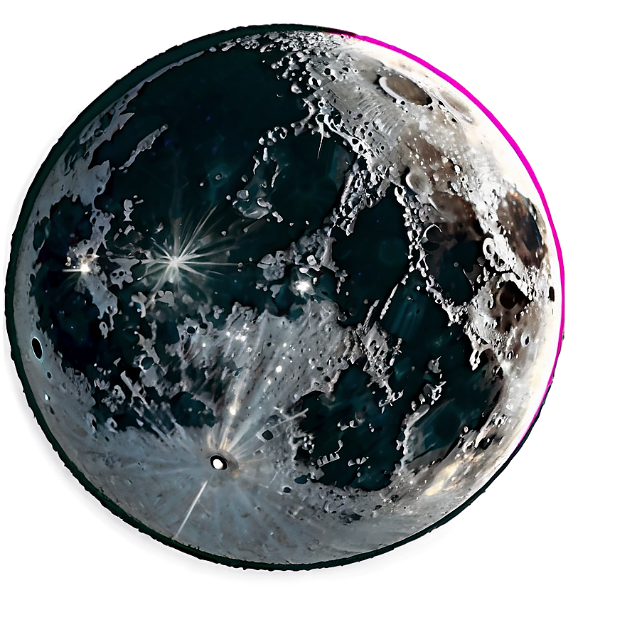 Black Moon Over Mountains Png 5 PNG image