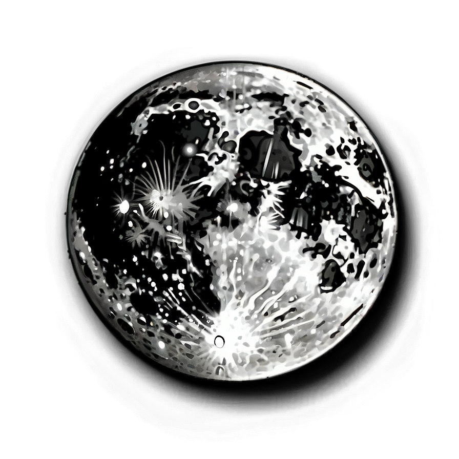 Black Moon With Halo Png 06252024 PNG image