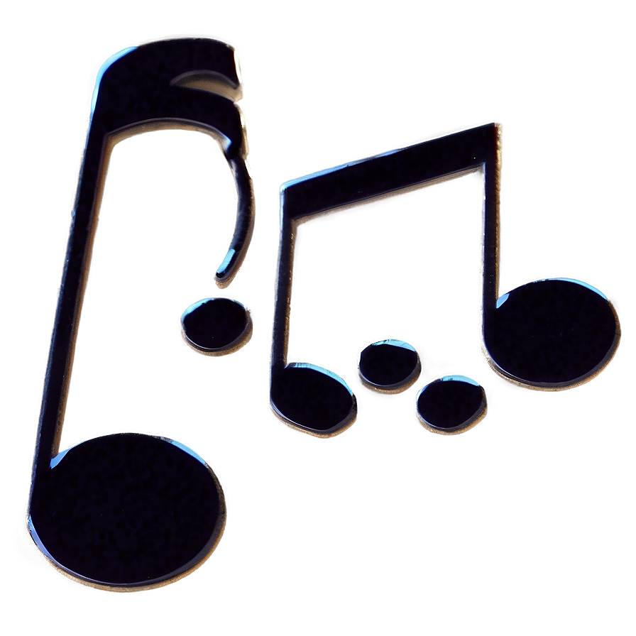 Black Musical Note Png Bfh PNG image