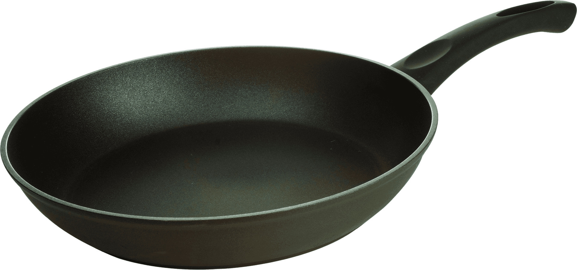 Black Nonstick Frying Pan PNG image