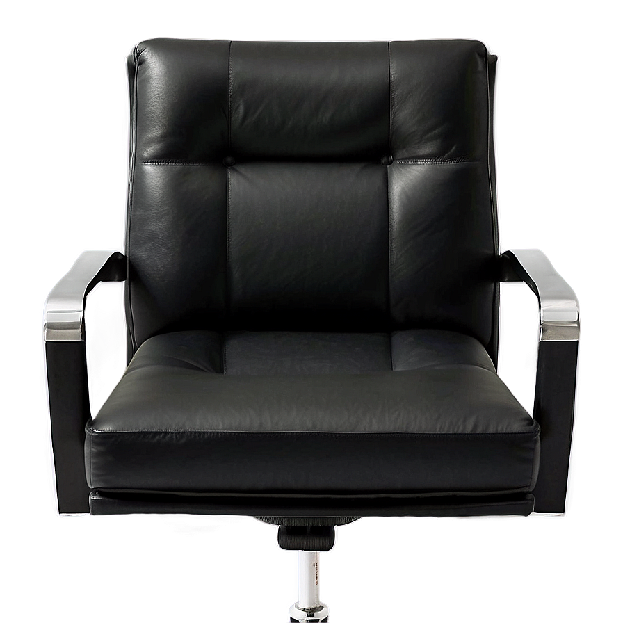 Black Office Chair Png 06282024 PNG image