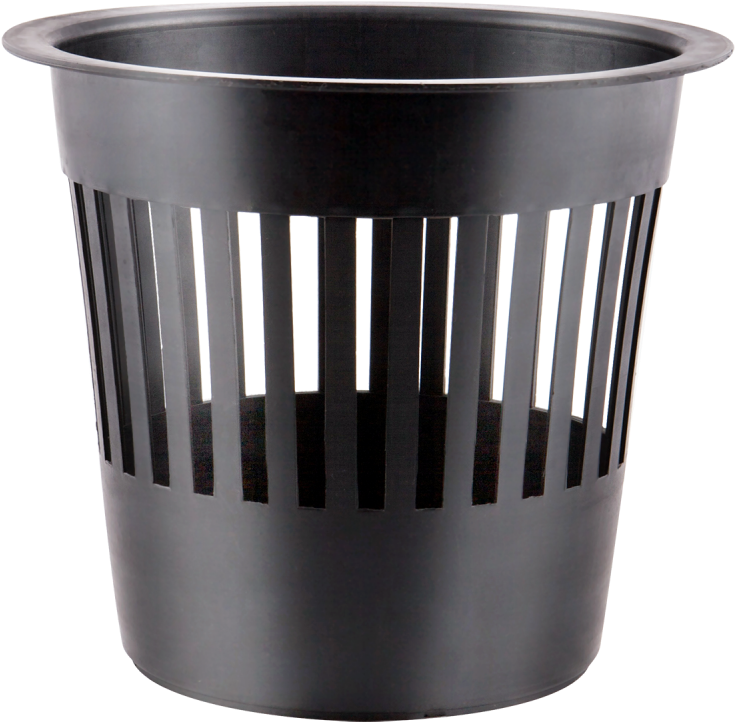 Black Office Trash Bin.png PNG image