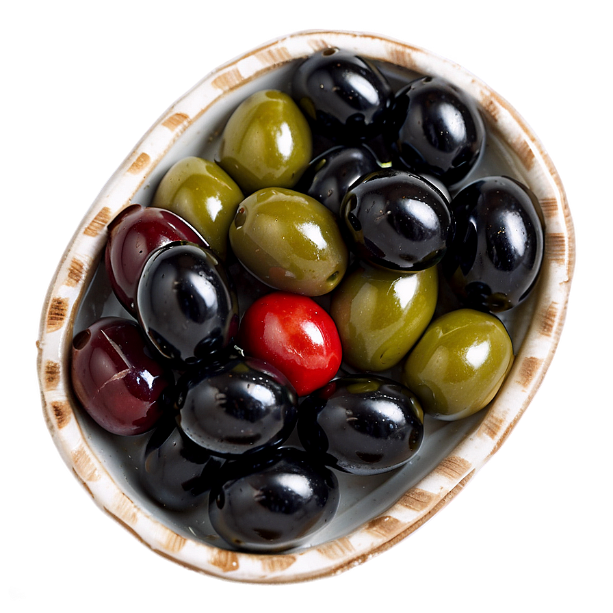 Black Olive Antipasto Png 06292024 PNG image