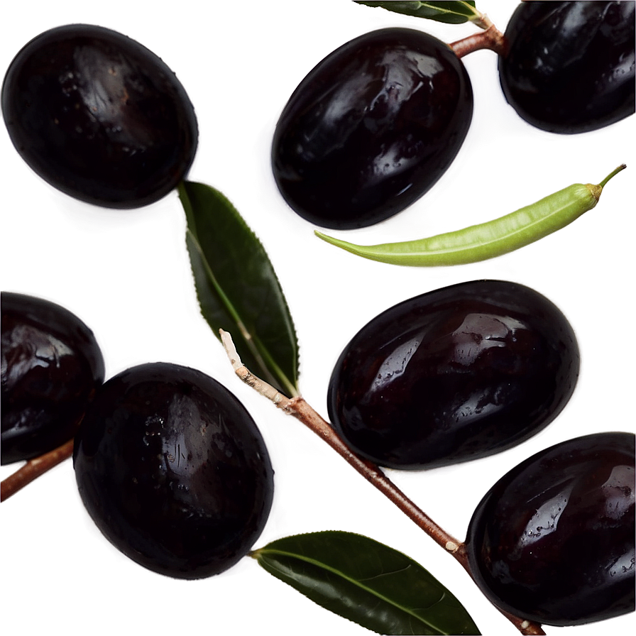 Black Olive Compote Png 06292024 PNG image