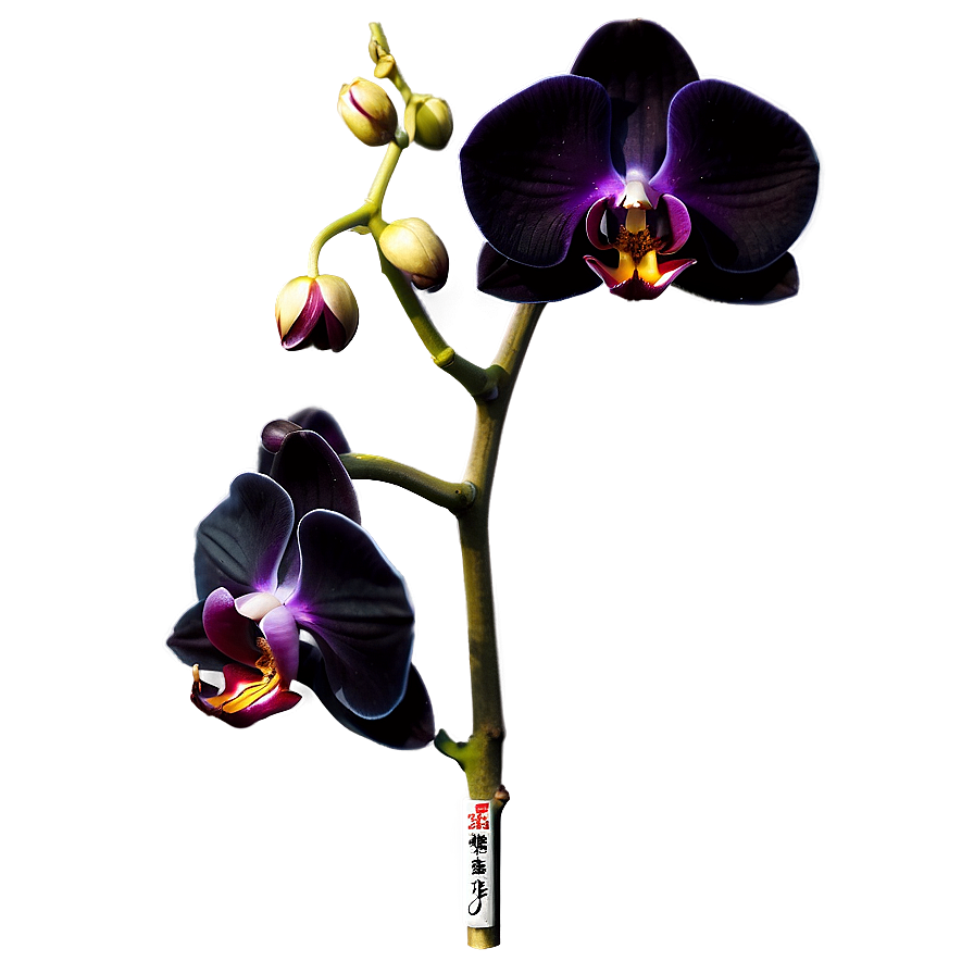 Black Orchid Png Ccf56 PNG image