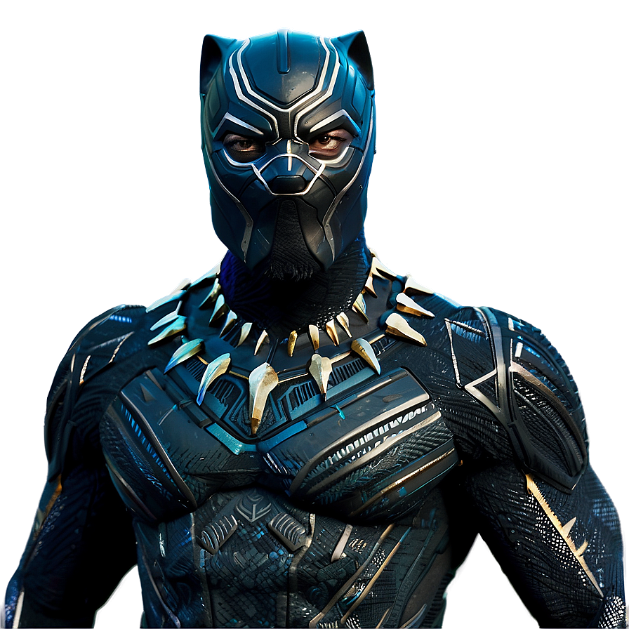 Black Panther Action Pose Png Bxg PNG image