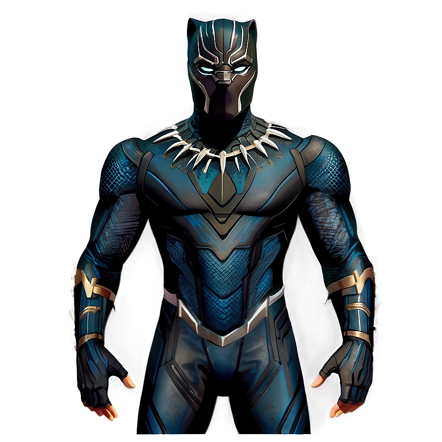 Black Panther Costume Design Png 05212024 PNG image