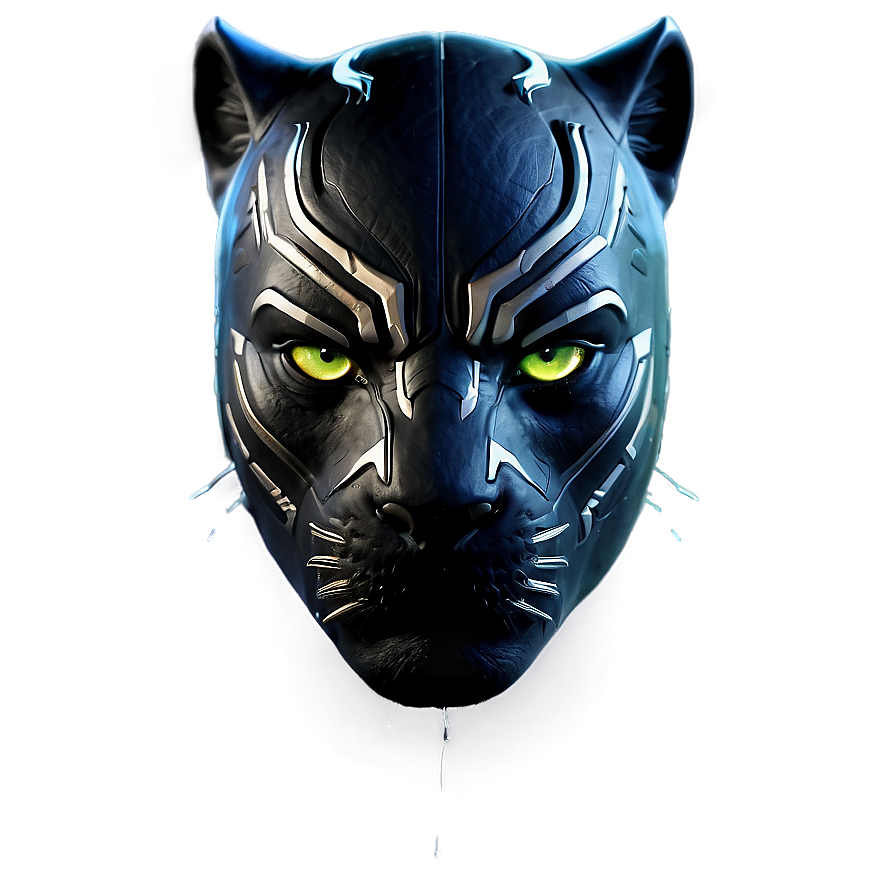 Black Panther Glowing Eyes Png 7 PNG image