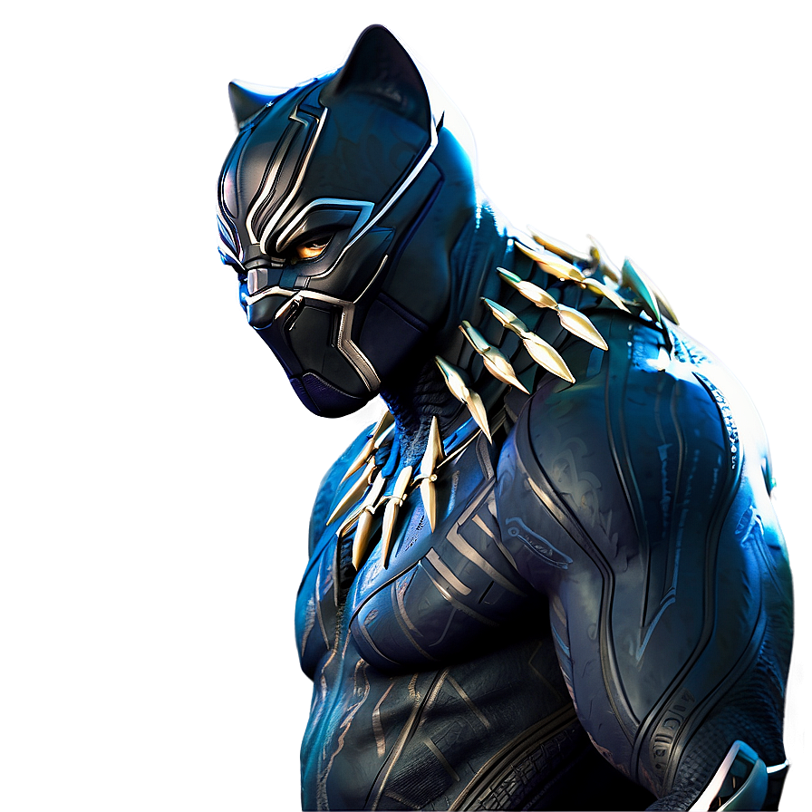 Black Panther Side Profile Png 05212024 PNG image