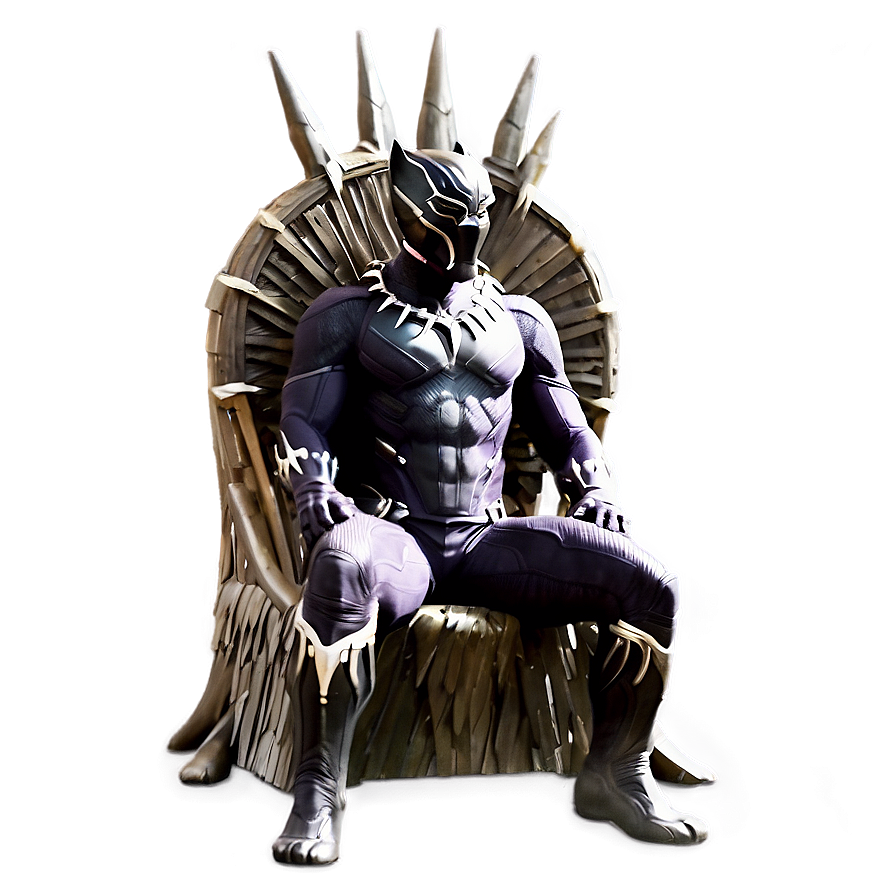 Black Panther Throne Png 05212024 PNG image