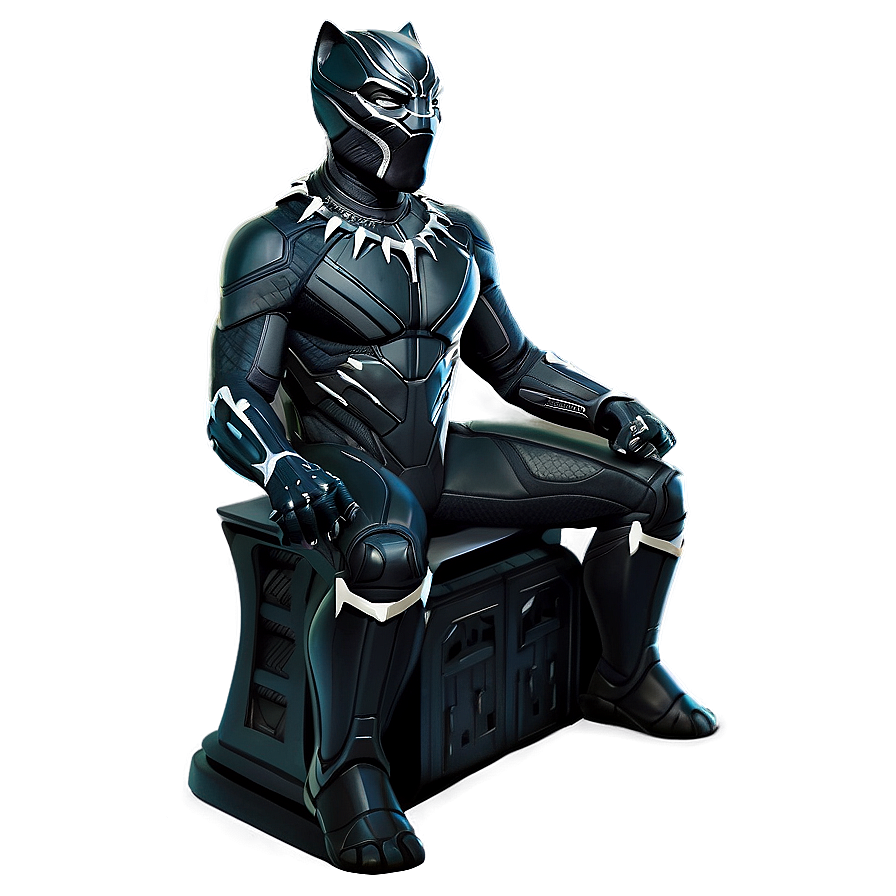 Black Panther Throne Png 05212024 PNG image