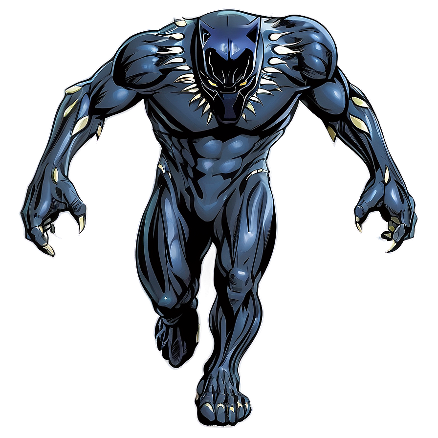 Black Panther Tribal Design Png Blv PNG image