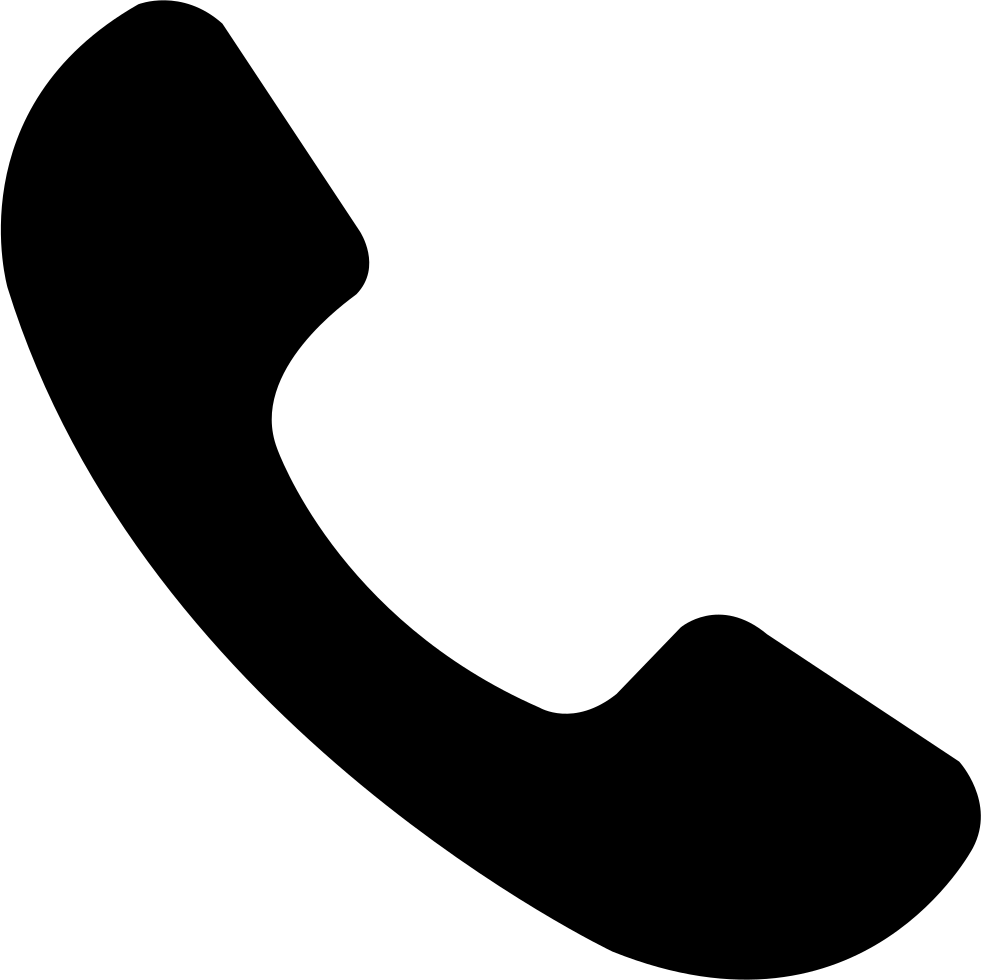 Black Phone Icon PNG image