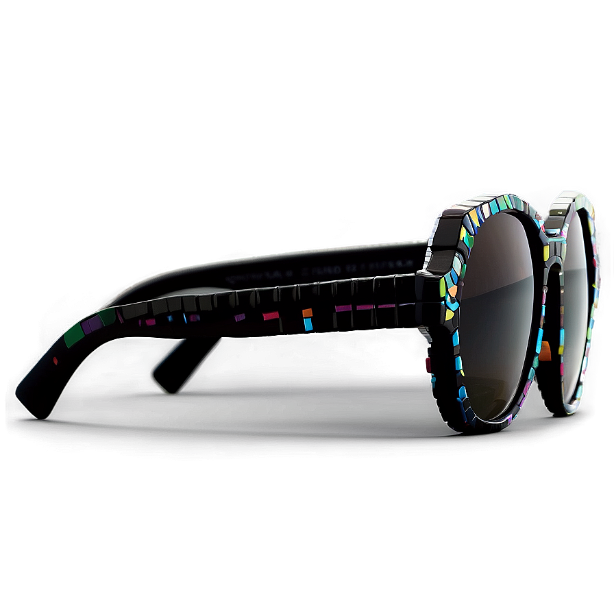 Black Pixel Sunglasses Png Tqa55 PNG image