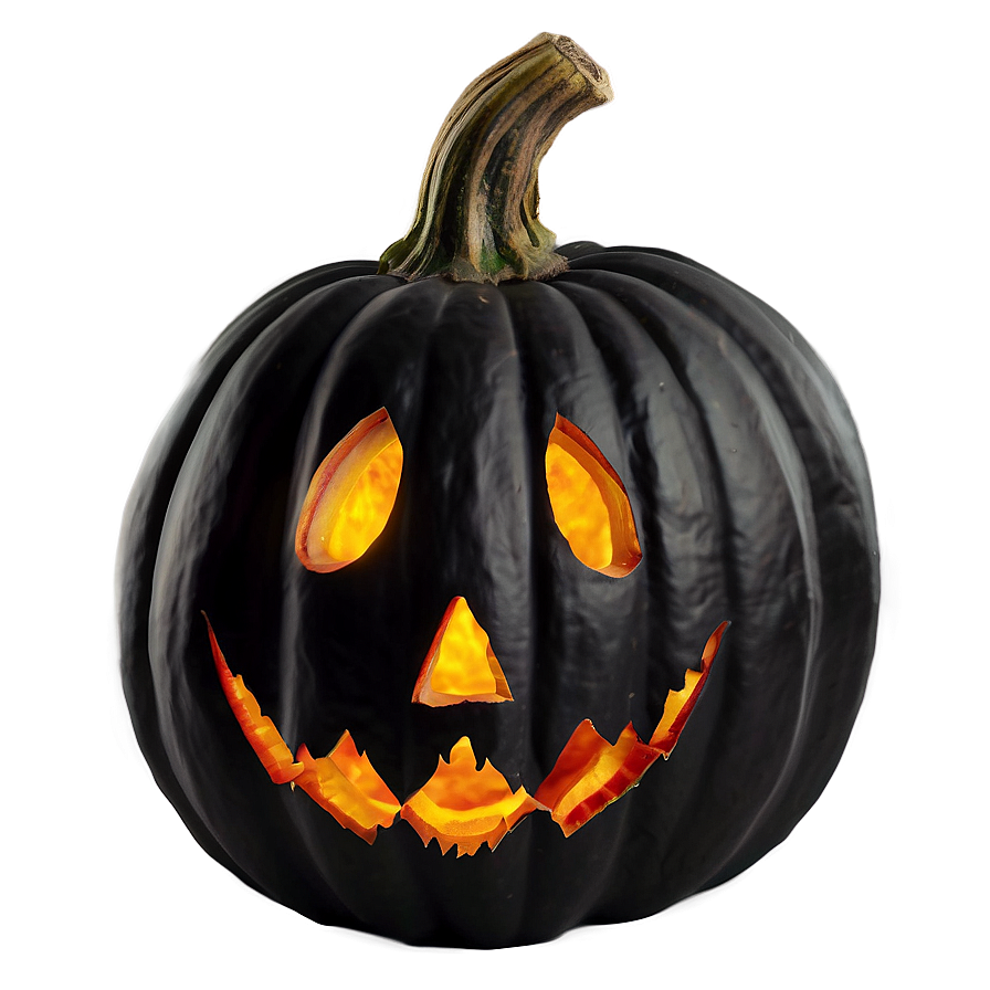 Black Pumpkin And Full Moon Png 06282024 PNG image