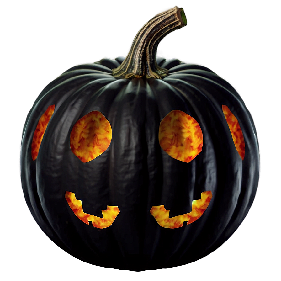 Black Pumpkin B PNG image