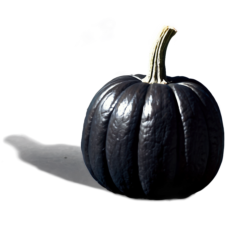 Black Pumpkin In Shadows Png Qmf PNG image