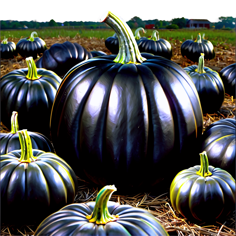 Black Pumpkin Patch Png 19 PNG image