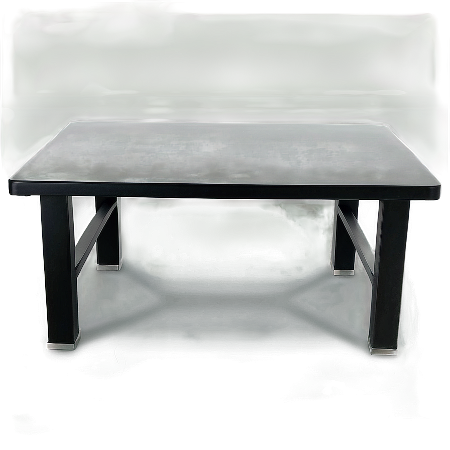 Black Rectangular Table Png Hlj26 PNG image