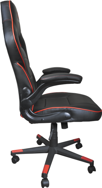 Black Red Gaming Chair PNG image