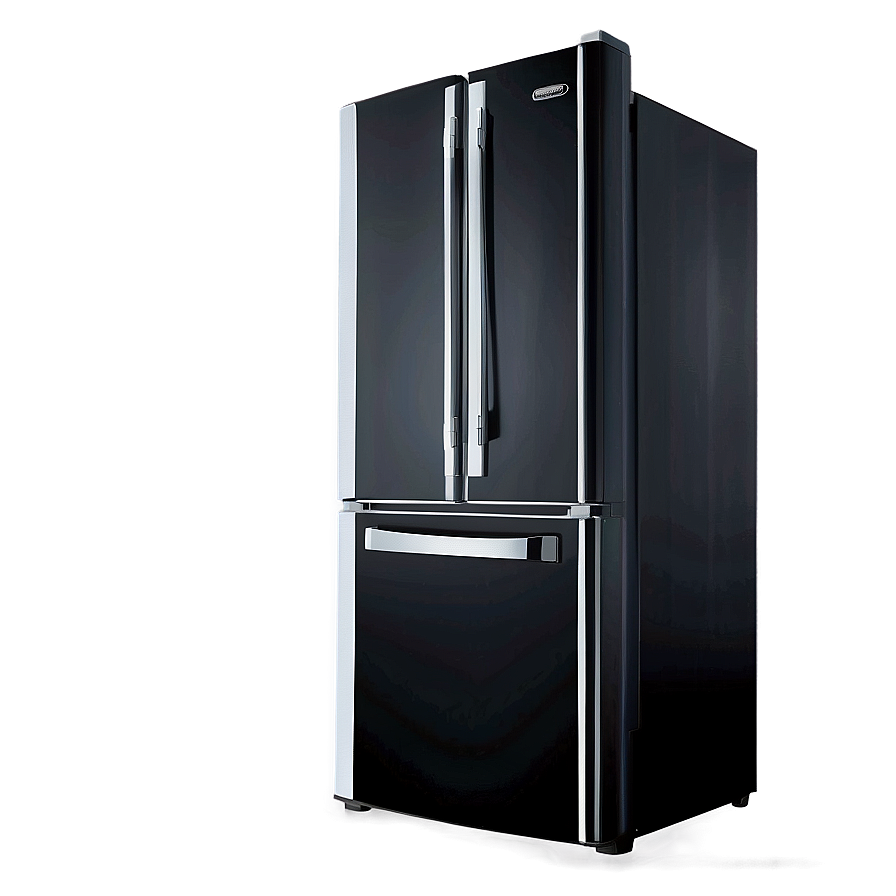 Black Refrigerator Png Mjj PNG image