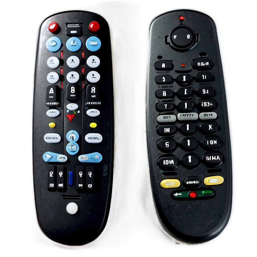 Black Remote Control Png Sho PNG image