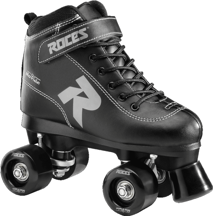Black Roces Classic Quad Skate PNG image