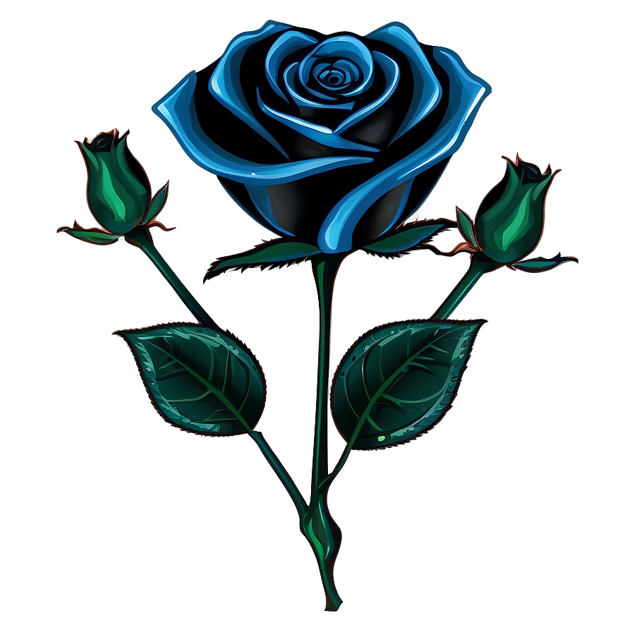 Black Rose Clipart Png 72 PNG image