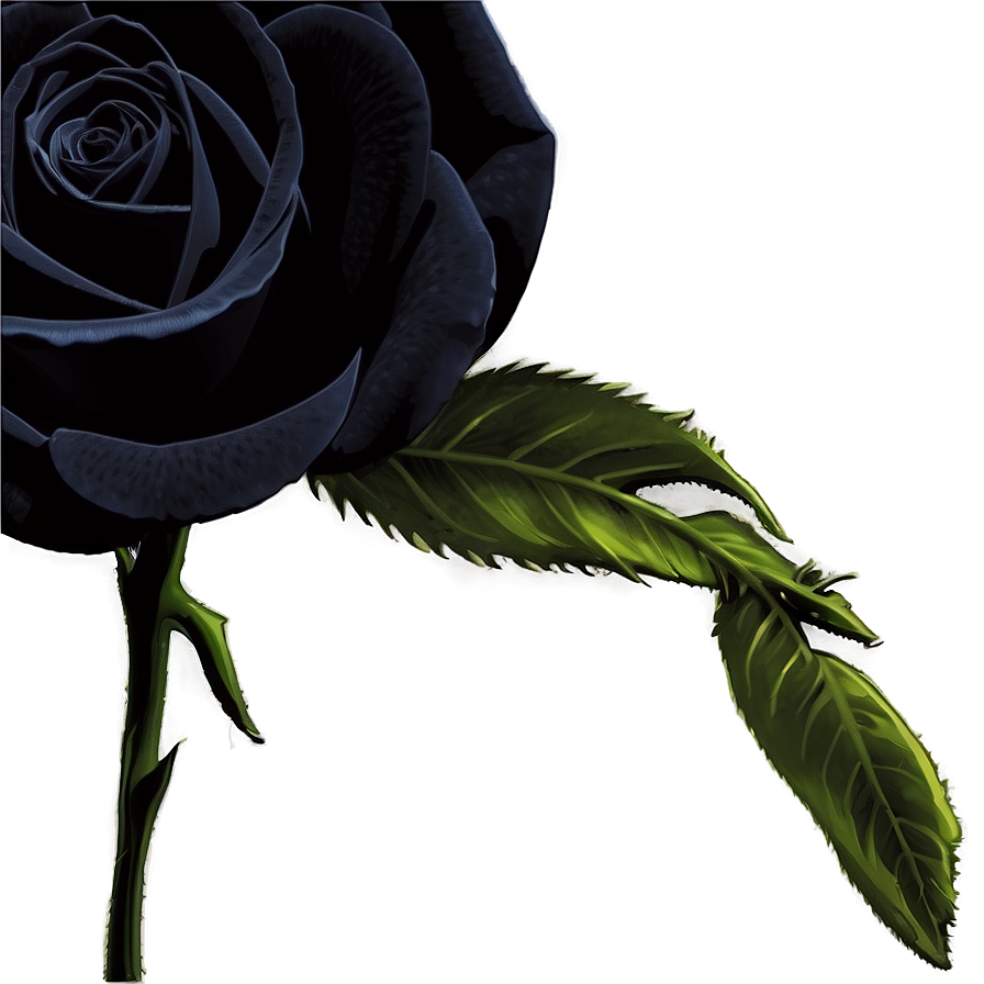 Black Roses Decoration Png 83 PNG image