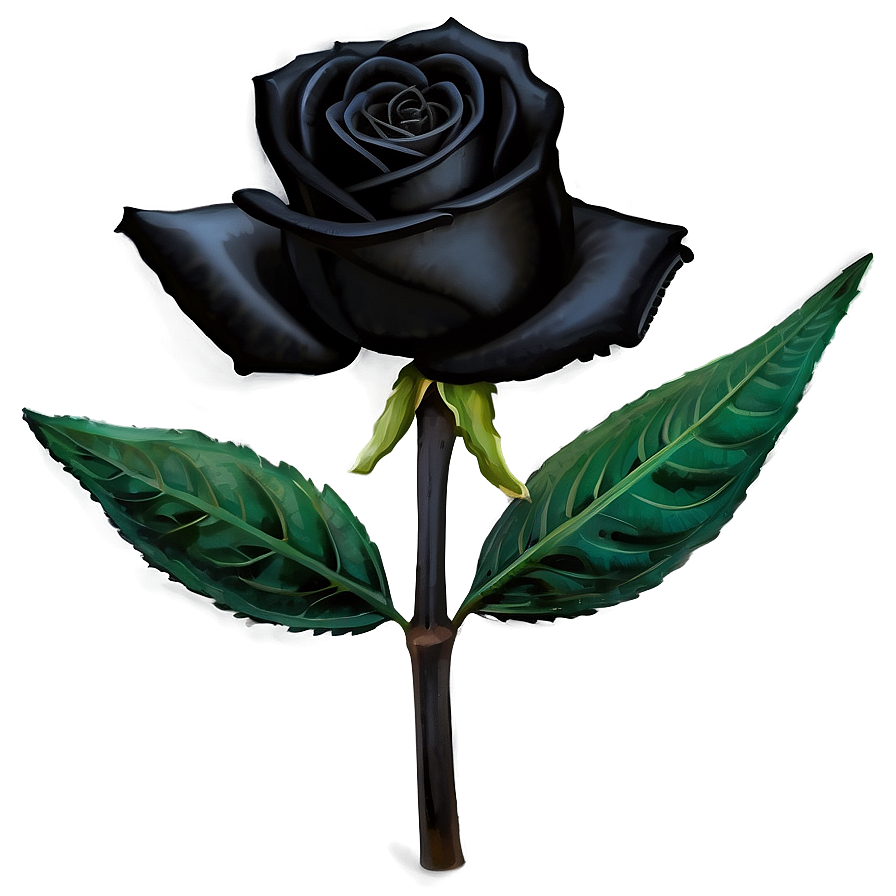 Black Roses For Funeral Png 06212024 PNG image