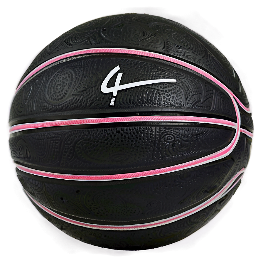 Black Rubber Basketball Png Cpn28 PNG image