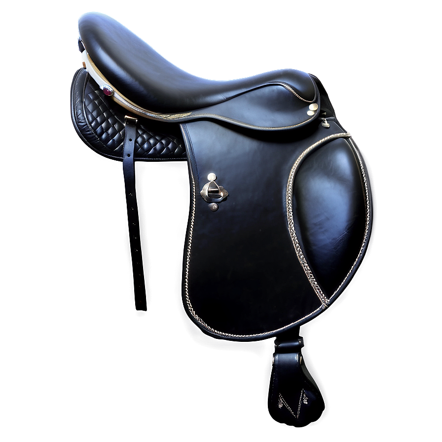 Black Saddle Png 06292024 PNG image