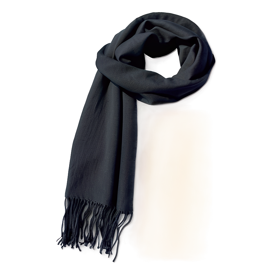 Black Scarf Png Sbm53 PNG image