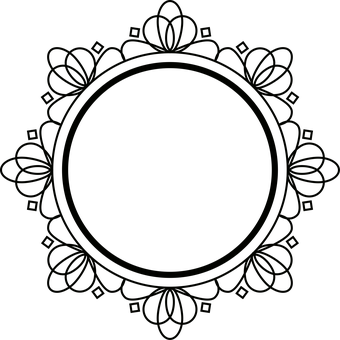 Black Screenwith Circle Texture PNG image