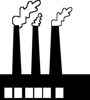 Black Screenwith White Squares PNG image