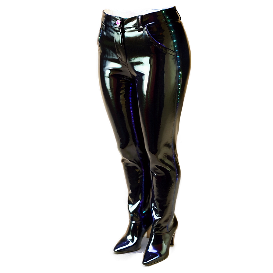 Black Sequin Pants Png Qvd PNG image