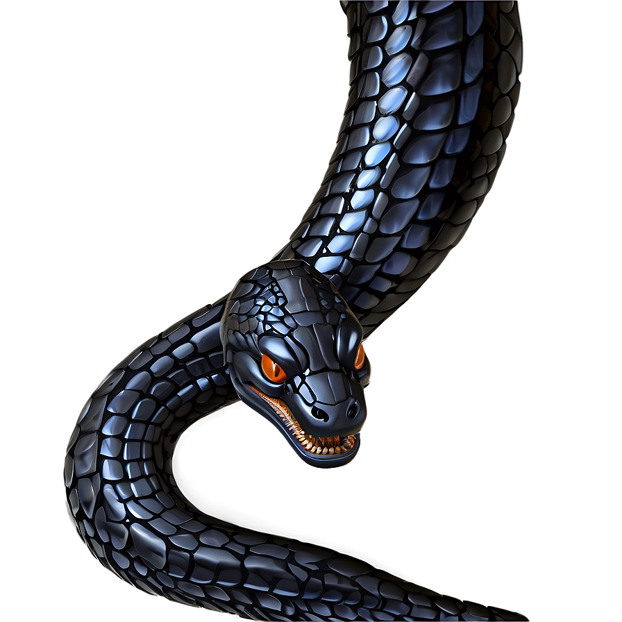 Black Serpent Outline Png 73 PNG image