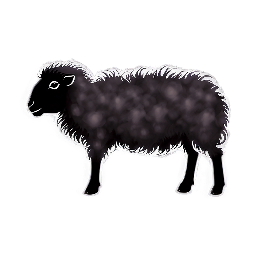 Black Sheep Clipart Png Hfx PNG image