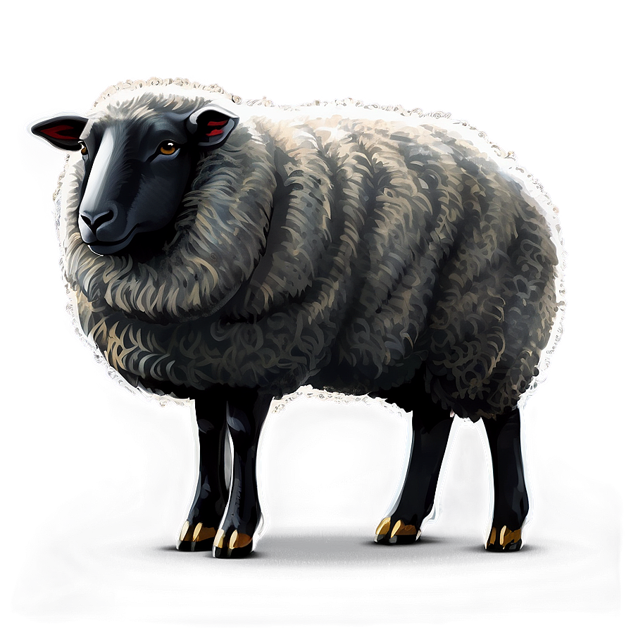 Black Sheep D PNG image