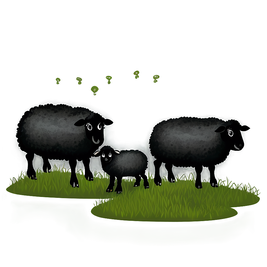 Black Sheep Family Png 06292024 PNG image