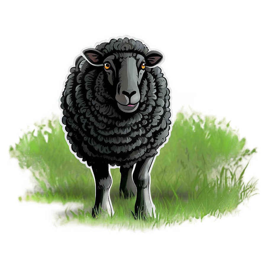 Black Sheep Png Ybh9 PNG image