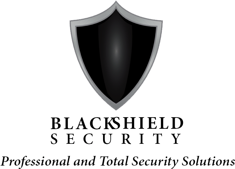 Black Shield Security Logo PNG image