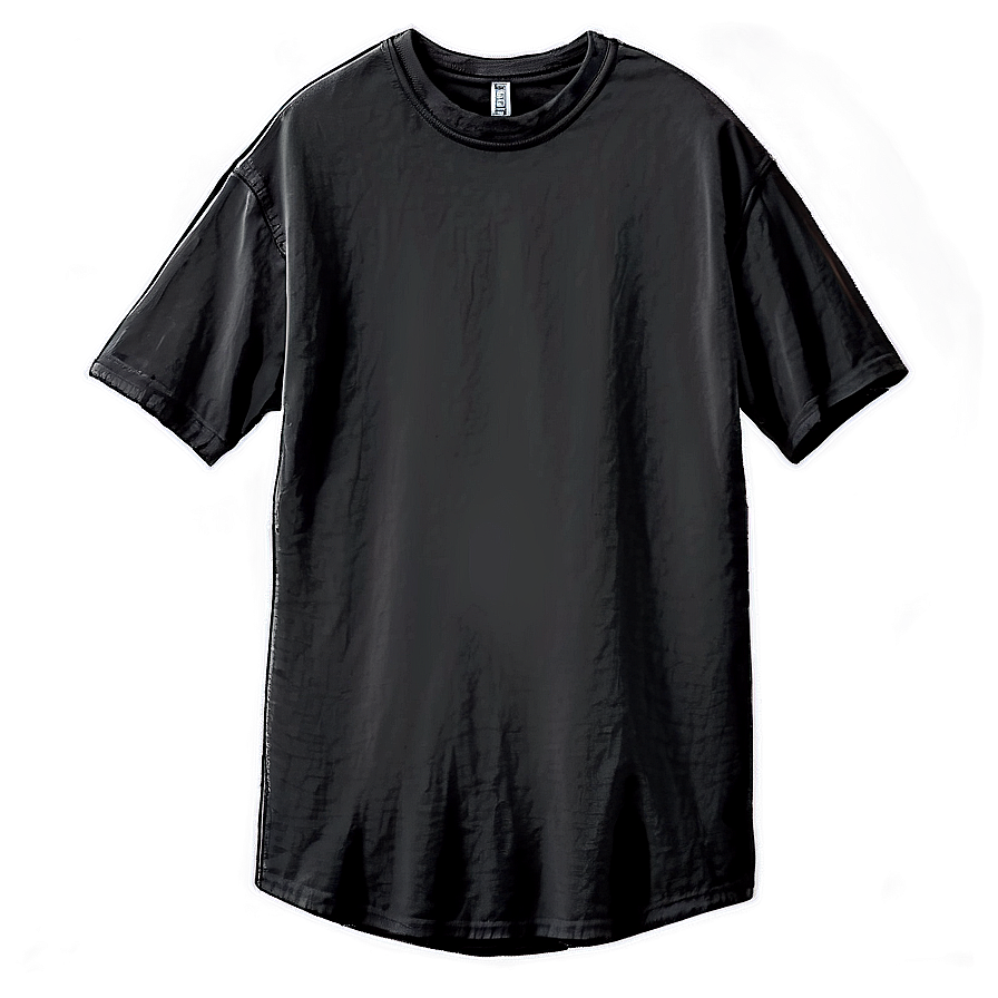 Black Shirt Grunge Style Png Cqq83 PNG image