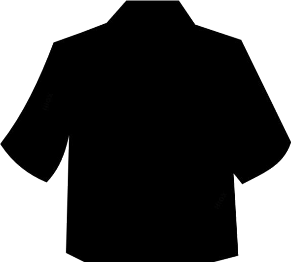 Black Shirt Template Graphic PNG image