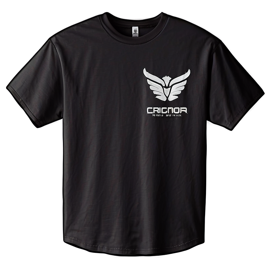 Black Shirt With Logo Png 05252024 PNG image