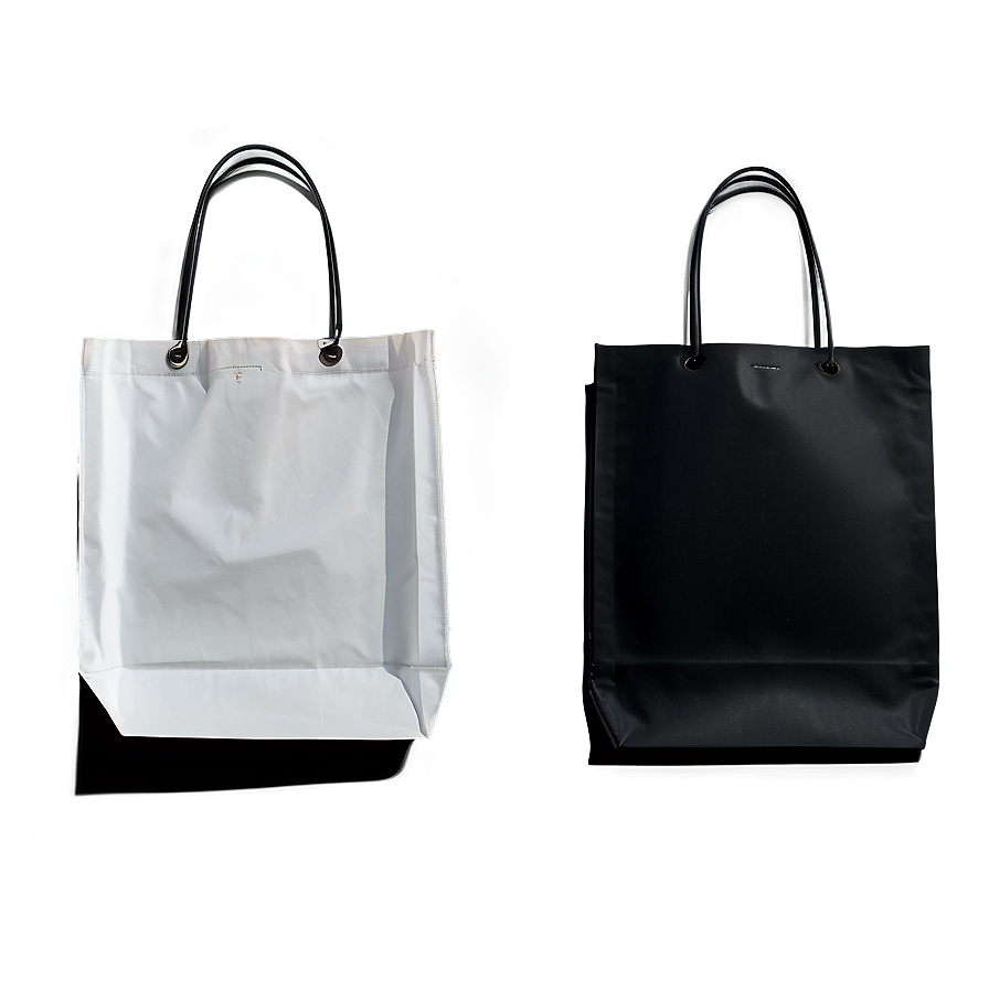 Black Shopping Bag Png 05252024 PNG image