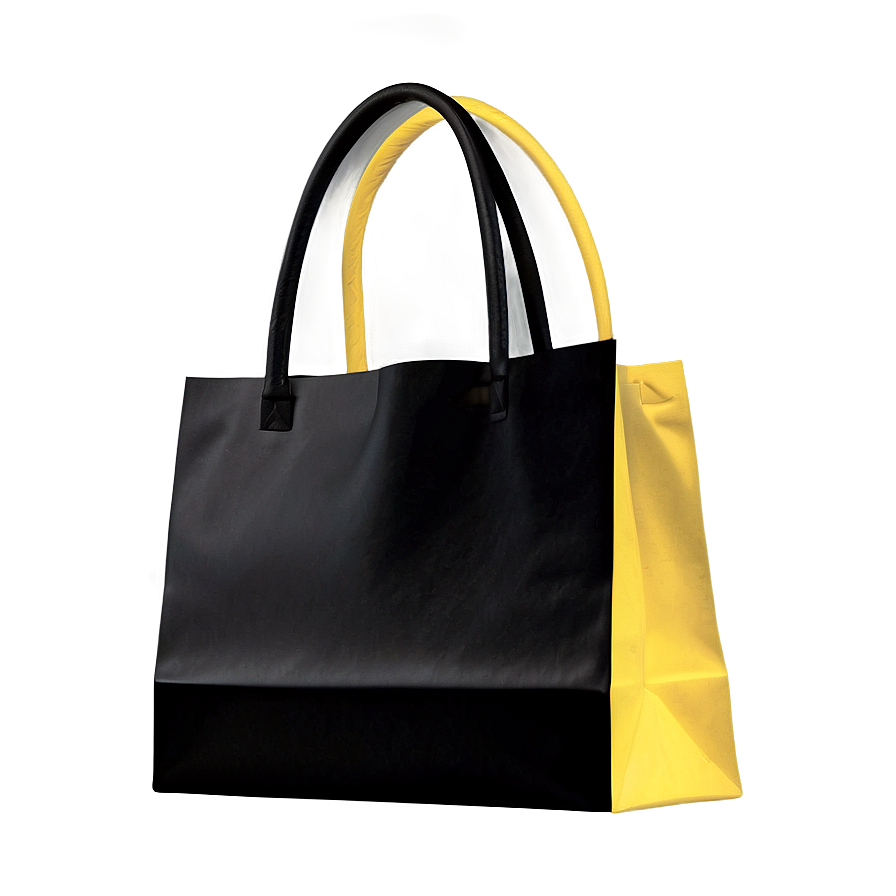 Black Shopping Bag Png 1 PNG image