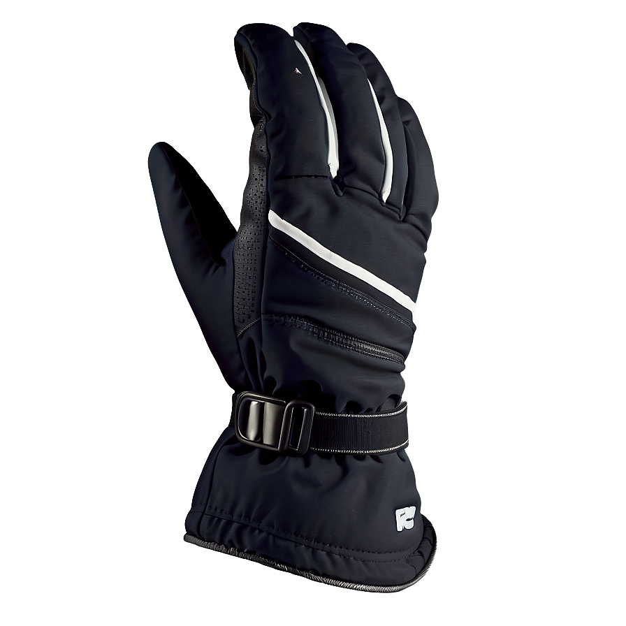 Black Skiing Gloves Png Jor54 PNG image